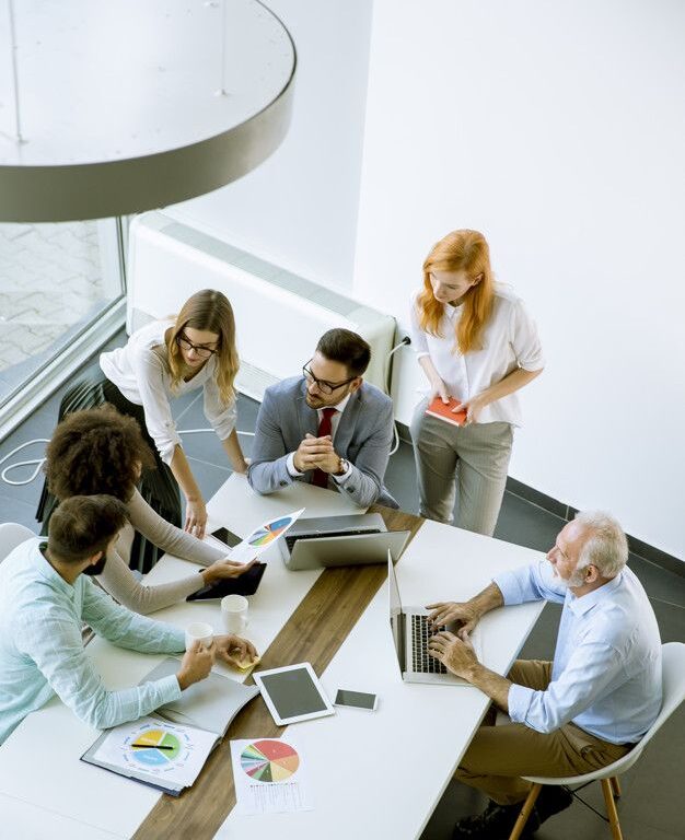 جلسه مشاوره بیزینسی